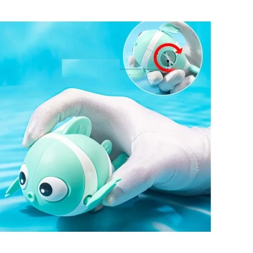 Kurmalı Balık Bebek Banyo Oyuncağı - 4