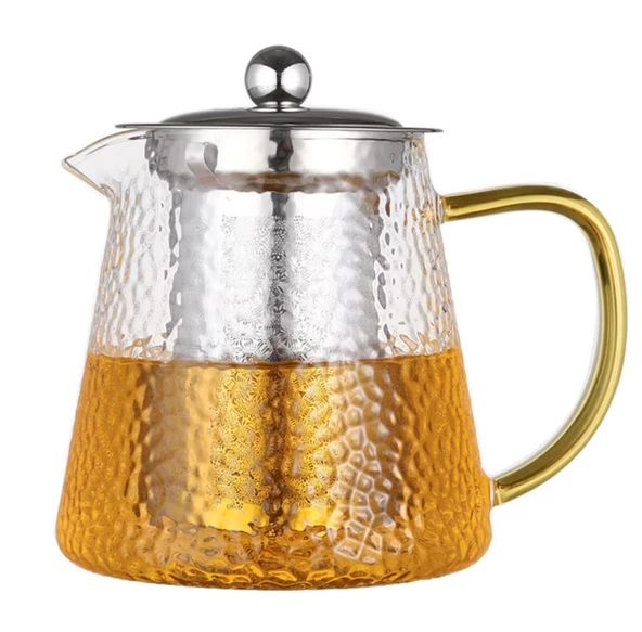 Zen Cam Demlik 550 ml + 6'lı Çay Paketi Hediye - 9
