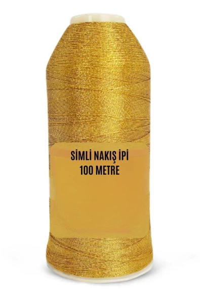 Nakış Simi 100 Metre Sarı