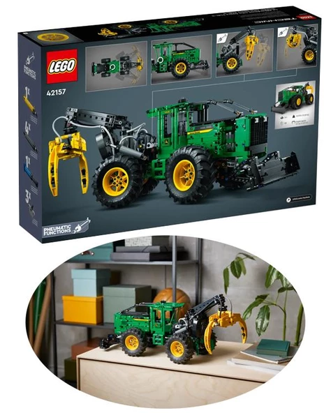 Lego Technic John Deere 948L 2 Orman Makinesi 42157 - 3