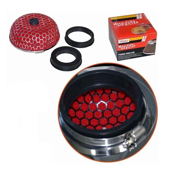 Hko Hava Filtresi Mantar Tip Kırmızı R: 76 Mm - 3