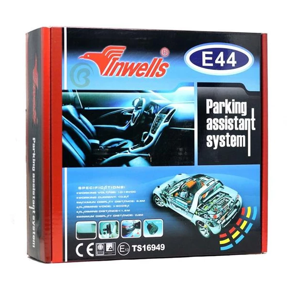 Hko Park Sensörü Ekranlı Metre Göst. Türkçe Konusan E44 Beyaz Sensör - 3