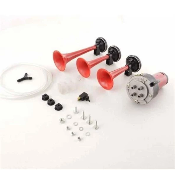 Hko Korna 3 Borulu Havalı Motorlu 12V - 4