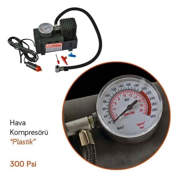 Hko Hava Kompresörü 300 Psı Ekonomik Siyah - 3