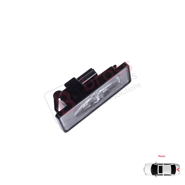 Renault Megane 4 Talisman Clio 5 Scenic 4 Master 3 Trafic 3 Nissan Opel Infiniti için Plaka Lambası
