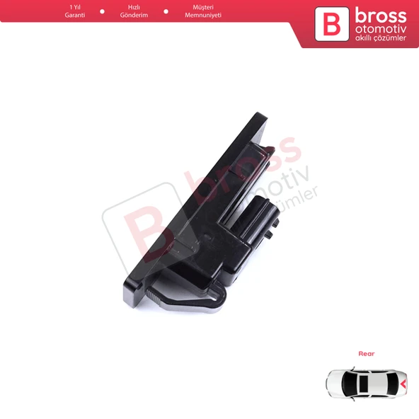 Renault Megane 4 Talisman Clio 5 Scenic 4 Master 3 Trafic 3 Nissan Opel Infiniti için Plaka Lambası - 2