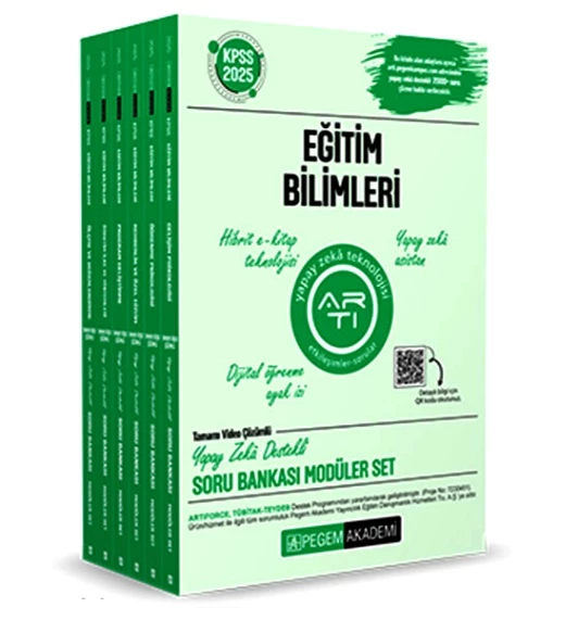 Pegem Kpss Eğitim Bilimleri Soru Bankası Modüler Set 2025