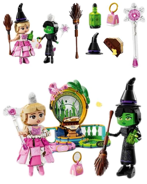 Lego Wicked Elphaba ve Glinda Figürleri 75682 - 3