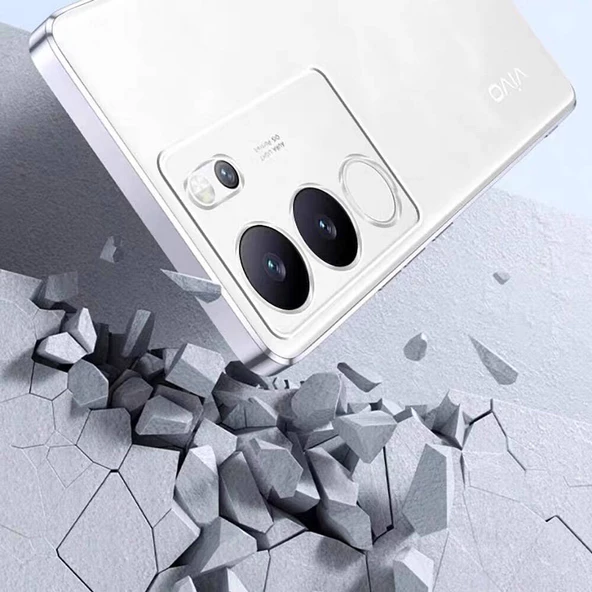Vivo V29 5G Kılıf Lüx Şeffaf Kamera Korumalı Silikon Kılıf - 4