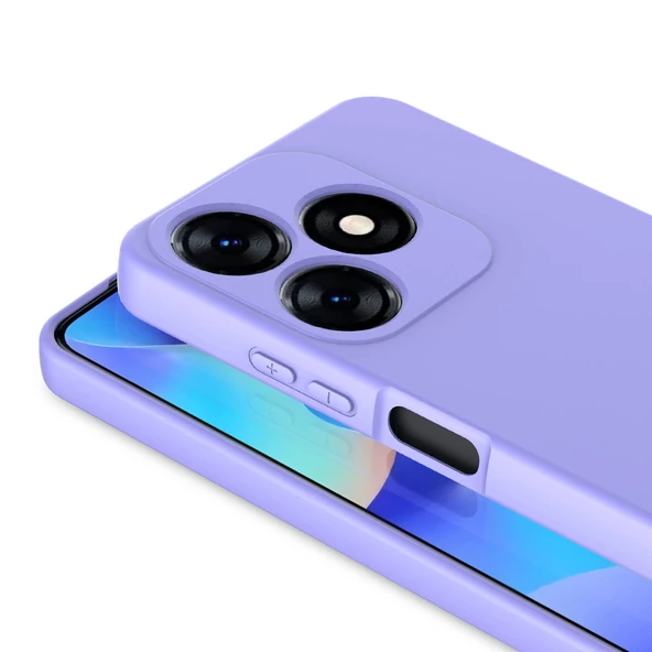 Nevarium Tecno Spark 10C Uyumlu Kılıf Lansman İçi Kadife Kamera Korumalı Mara Silikon Kılıf - Resim 2
