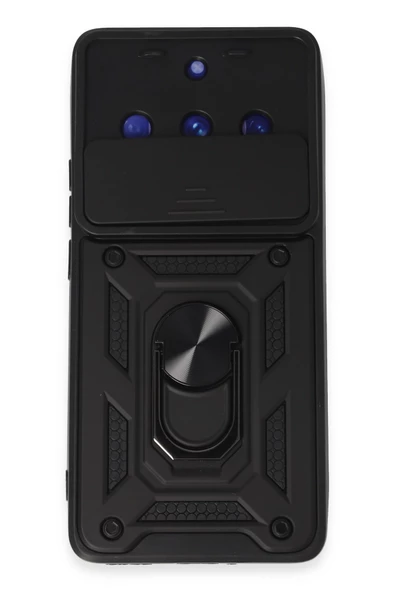 Nevarium Realme 11 Pro Uyumlu Kılıf Pars Lens Sürgülü Yüzüklü Standlı Korumalı Kılıf ürün görseli