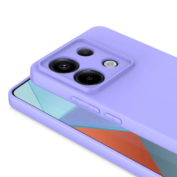 Nevarium Xiaomi Redmi Note 13 Pro 5G Uyumlu Kılıf Lansman İçi Kadife Kamera Korumalı Mara Silikon Kılıf - Resim 2