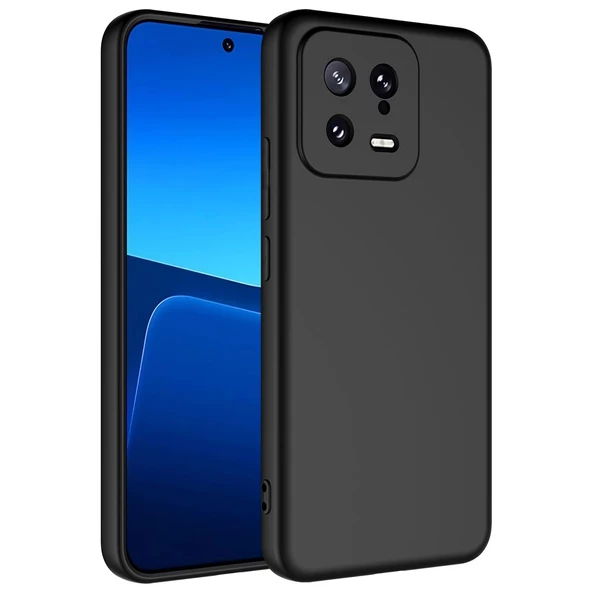 Nevarium Xiaomi Mi 13 Uyumlu Kılıf Lansman İçi Kadife Kamera Korumalı Mara Silikon Kılıf ürün görseli