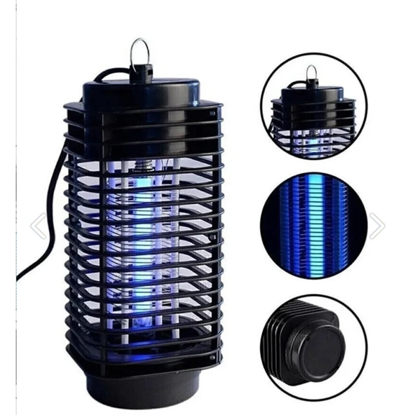 Elektrikli Sinek Öldürücü Cihaz Cız Lamba Mor Işık - 3