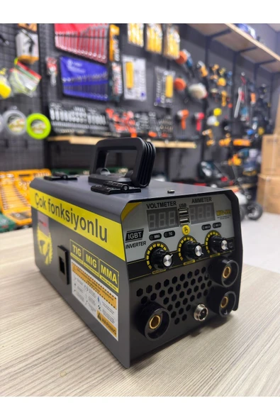 GAZSIZ GAZALTI KAYNAK MAKİNASI MIG TIG MMA TORÇLARI DAHİL İTALYAN  MALI - 3