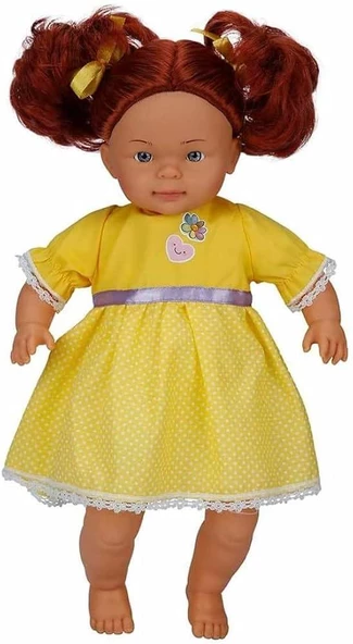 S01040052 DOLLZ'N MORE BEBELOU SARIL BANA ETLİ BEBEK 40 cm