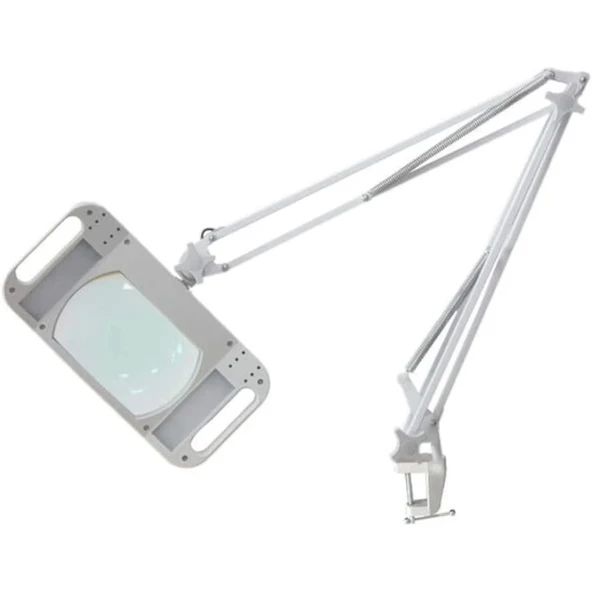 10x Led Akrobat Büyüteç 2x15w 170x113 Mm 10 Diopter Mercek Lt86g - 5