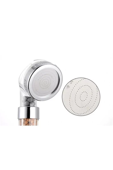 Boncuklu Su Tasarruflu Kireç Önleyici Duş Başlığı - 2