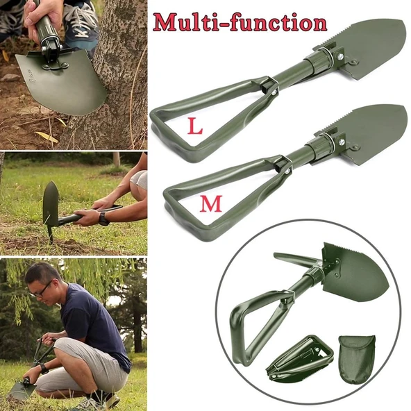 Profesyonel Portatif Katlanabilir Kürek ( Orta Boy 59 Cm ) - 4