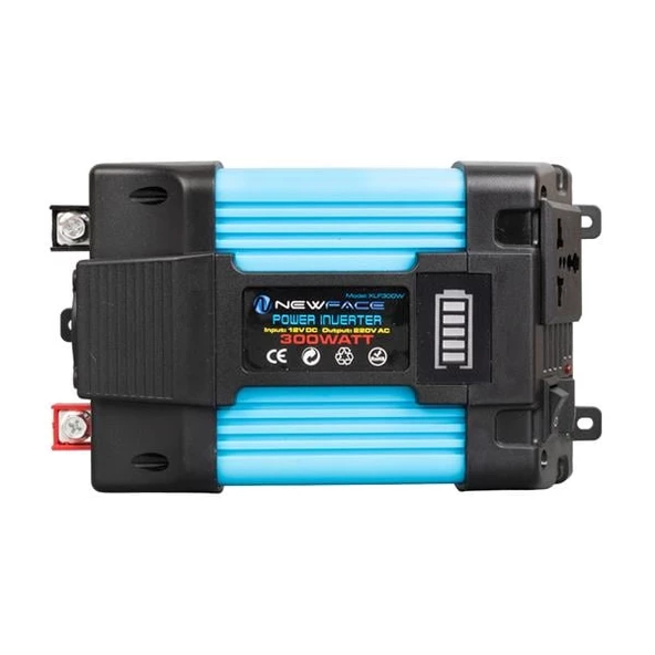 NEWFACE XLF300W 12 VOLT 300 WATT MODIFIED SINUS POWER INVERTER