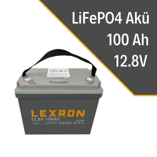 100AH 12.8V LİTYUM AKÜ - Resim 2