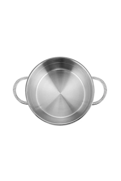 Nehir silver mat trend çelik tencere seti 8 parça tencere sahan seti takımı - 5