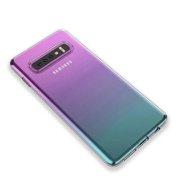Galaxy S10 Plus Kılıf Zore Kamera Korumalı Süper Silikon Kapak - 2