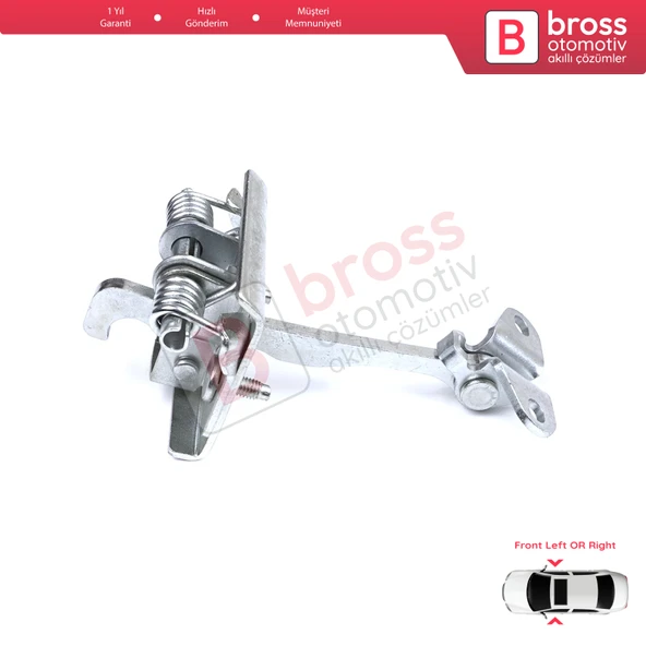 Citroen C8 MK2 Peugeot 807 Fiat Ulysse Lancia Phedra 179 9181G9 İçin Ön Sağ veya Sol Kapı Gergisi - 2