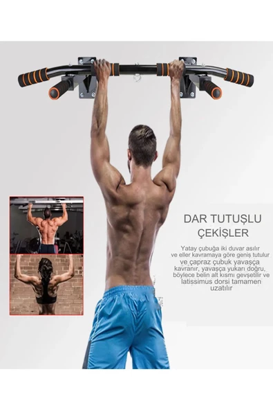 Duvar Barfiks Aleti Barfix Demiri Barfiks Çubuğu 200 Kg Taşıma Kapasiteli - 3