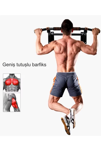 Duvar Barfiks Aleti Barfix Demiri Barfiks Çubuğu 200 Kg Taşıma Kapasiteli - 5
