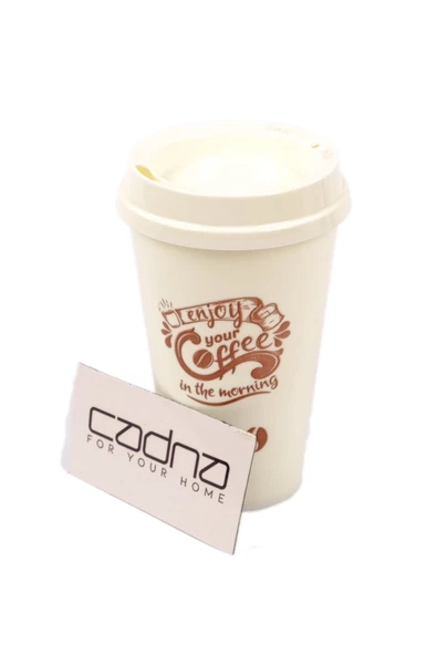 Qlux L-00751 Coffee Cup, 450 ml Capacity - Resim 4