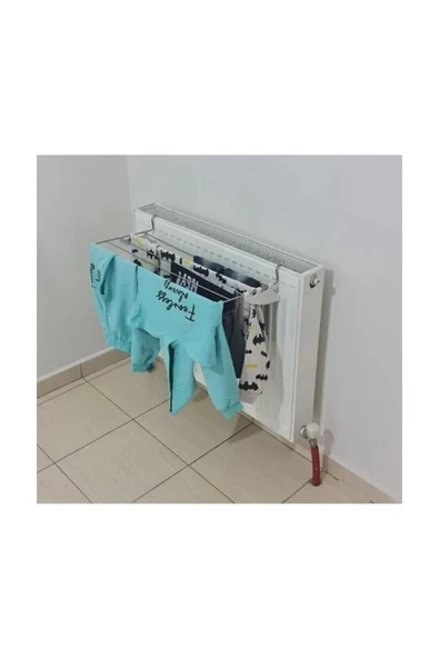 Kurufer Kalorifer Petek Üstü Çamaşır Kurutma Askılığı - Pratik Çamaşırlık, Petek Üstü Kurut - 4