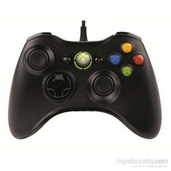 MİCROSOFT XBOX 360 OYUN KOLU USB GİRİŞLİ PC VE XBOX UYUMLU - 1