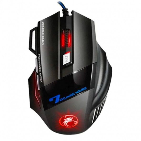İmice X7 Led Işıklı Kablolu Oyuncu Mouse - 1