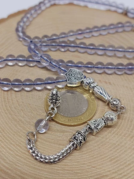 Topaz Taşı 99luk Tesbih 6mm (42100) - Resim 3