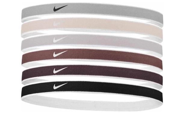 Nike Swoosh Sport Headbands 6 PK Metallic Saç Bandı N.100.2021.137.OS