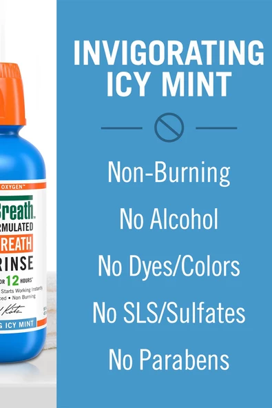 Thera Breath Fresh Breath Icy Mint Ağız Çalkalama Suyu 1LT - 2
