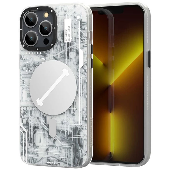 Youngkit Apple iPhone 13 Pro Max Kılıf YoungKit Technology Serisi Kapak