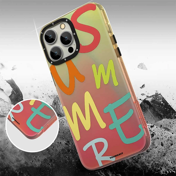 Youngkit Apple iPhone 13 Pro Kılıf YoungKit Summer Serisi Kapak - 10