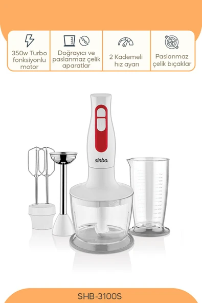 Blender Set Shb 3100 S