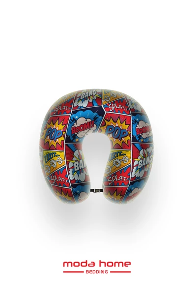 Moda Home Bedding 2li Seyahat Yastığı Pop Art - 3