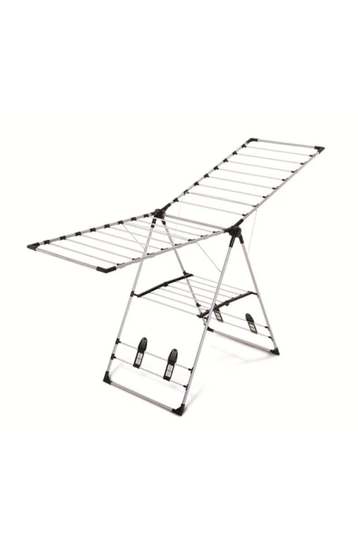 Boncuklu Kalın Borulu Çamaşır Kurutmalık Elbise Kurutma Askısı - 3