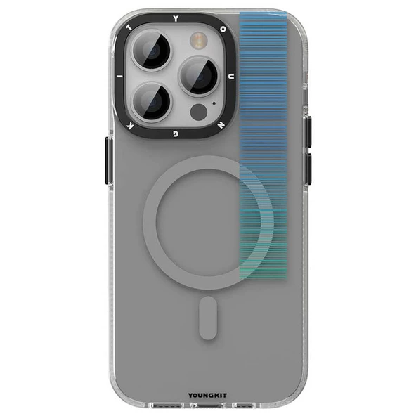 Youngkit Apple iPhone 14 Pro Max Kılıf Magsafe Şarj Özellikli Youngkit Pure Serisi Kapak - 2