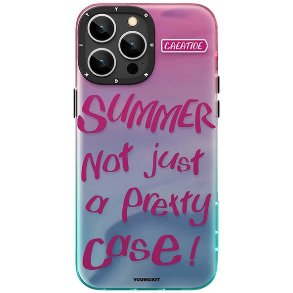 Youngkit Apple iPhone 13 Pro Kılıf YoungKit Summer Serisi Kapak - 5