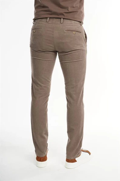 İntersivin Likralı Slim Fit Pamuklu Kışlık Erkek Pantolon - 6