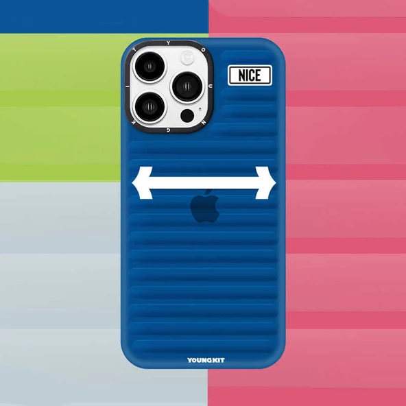 Youngkit Apple iPhone 13 Pro Max Kılıf YoungKit Luggage FireFly Serisi Kapak - 4