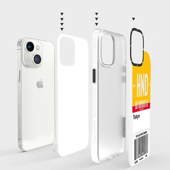 Youngkit Apple iPhone 13 Kılıf YoungKit Any Time Trip Serisi Kapak - 9