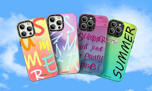Youngkit Apple iPhone 13 Pro Max Kılıf YoungKit Summer Serisi Kapak - 6