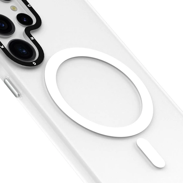 Youngkit Galaxy S24 Ultra Kılıf Magsafe Şarj Özellikli Youngkit Hidden Sand Serisi Kapak - Resim 2