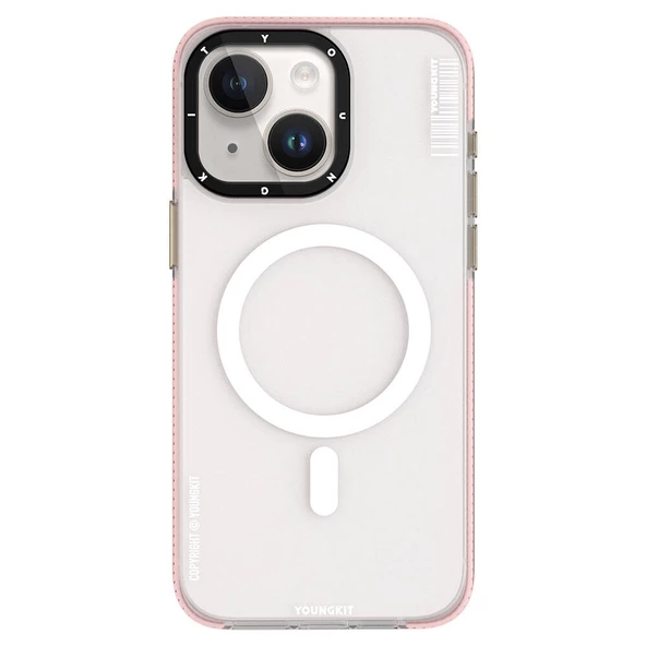 Youngkit Apple iPhone 15 Kılıf Magsafe Şarj Özellikli Youngkit Jiansha Serisi Kapak - Resim 10